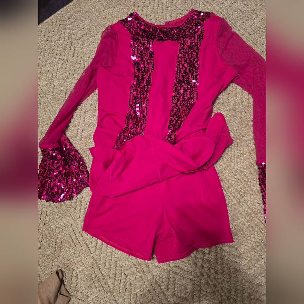 Weissman Vibrant Pink Dancewear - Picture 3 of 7